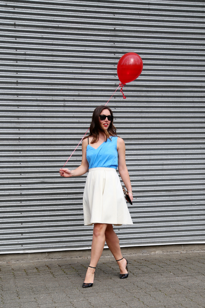 to vogue or bust, vancouver style blog, vancouver fashion blog, vancouver fashion, canadian fashion blog, alexandra grant, obakki dress, obakki a-line skirt, sole society heels, club monaco clutch, forever 21 bracelet, xo veronika necklace, h&m sunglasses, spring style, birthday outfit