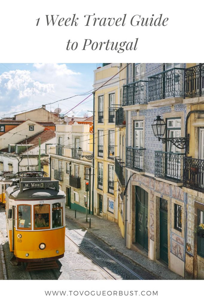 1 Week in Portugal With Air Transat - To Vogue or Bust